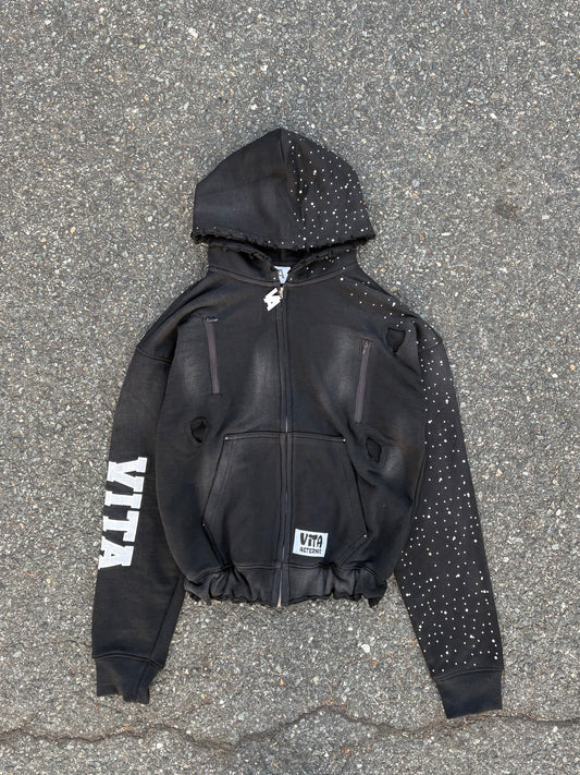 Eternal drive Zip-Up - black -