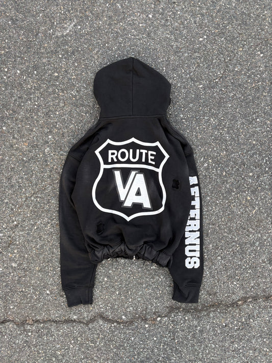 Eternal Drive Zip-Up - black - (rhinestone free)